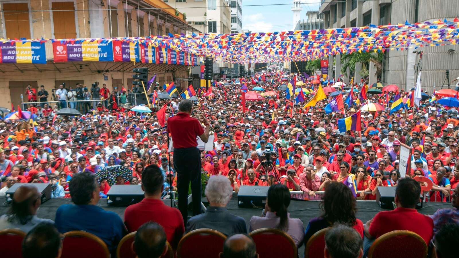 Mauritius opposition wins country's election by a landslide