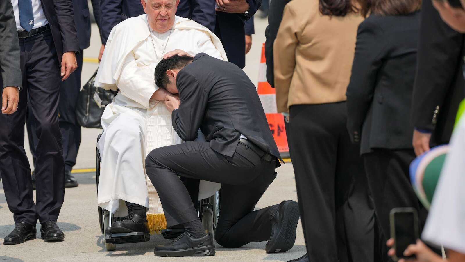 Pope says sex abuse is ‘demonic’ as he weighs in on new scandal in French church