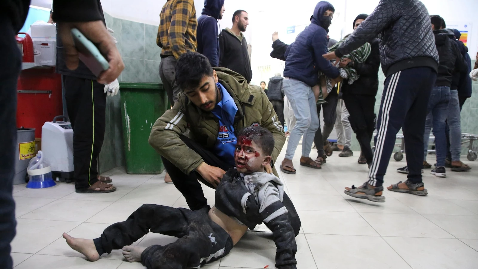 The Latest | Aid groups describe an 'unimaginable' situation after visiting a packed Gaza hospital