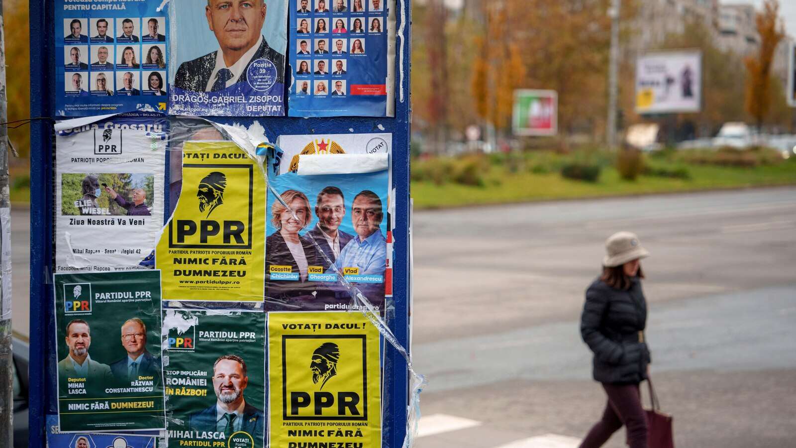 Romanians cast ballots in parliamentary election as turmoil in presidential race grips the nation