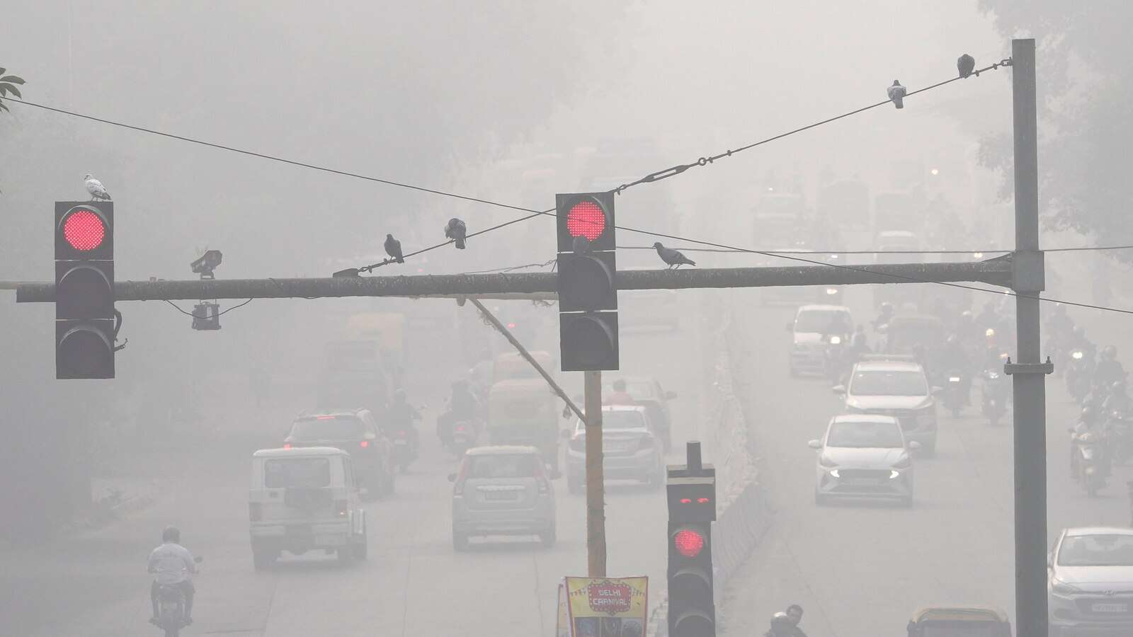 AP PHOTOS: Thick smog shrouds Asian cities