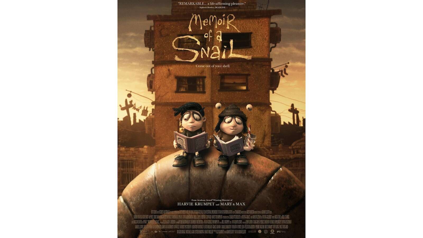 Movie Review: ‘Memoir of a Snail,’ a stop-motion charmer, examines the shells we build around us