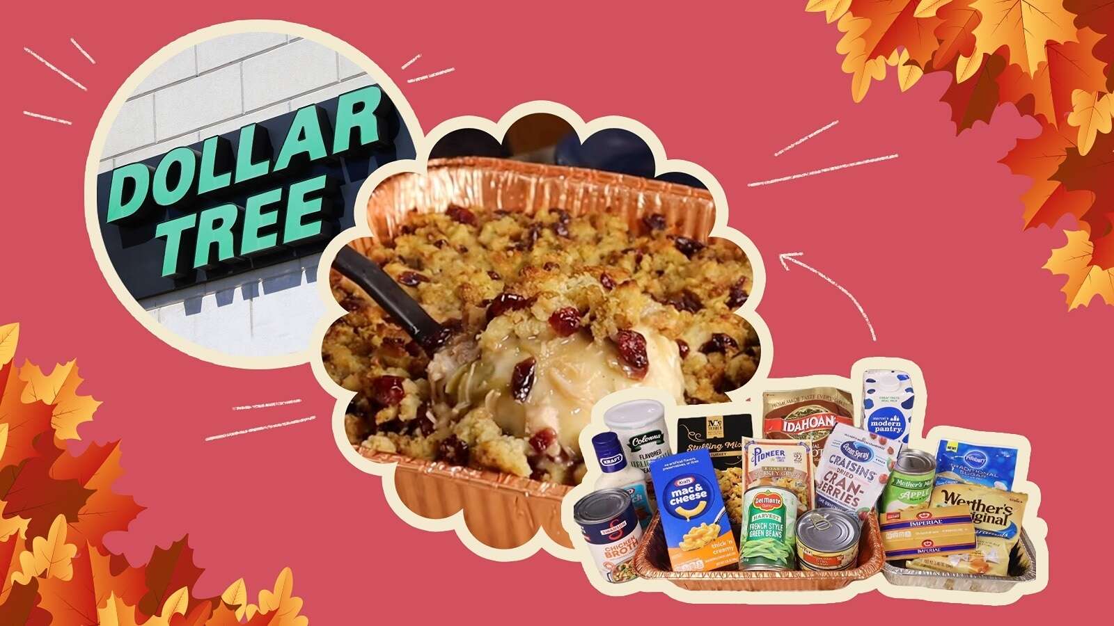 Viral Dollar Store Thanksgiving dinner inspires affordable holiday cookingRebecca Chobat made a Thanksgiving casserole with Dollar Tree ingredients.11/27/2024 04:24:00 EST