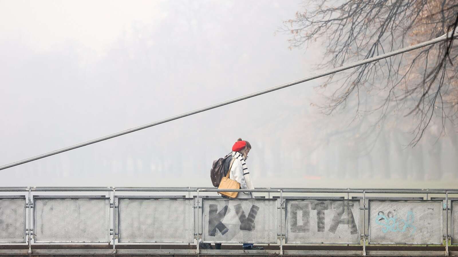 Bosnia's capital Sarajevo chokes on toxic air as a thick blanket of winter fog rolls over the city