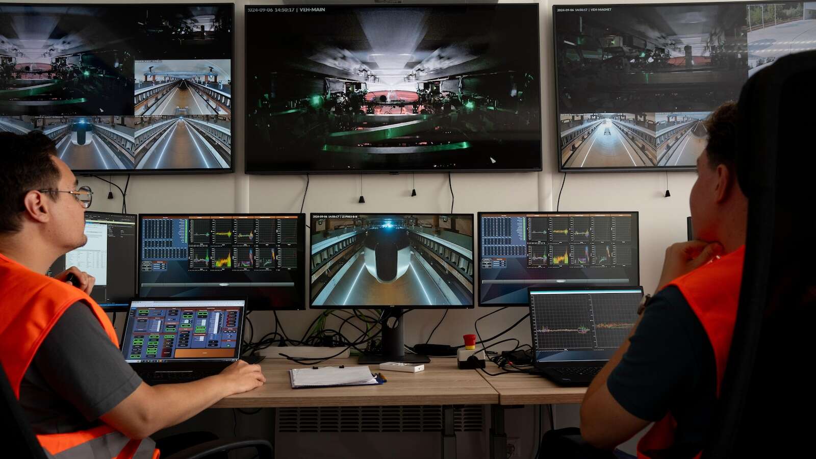 A capsule has been propelled through a hyperloop test tube in a step forward for the transit system