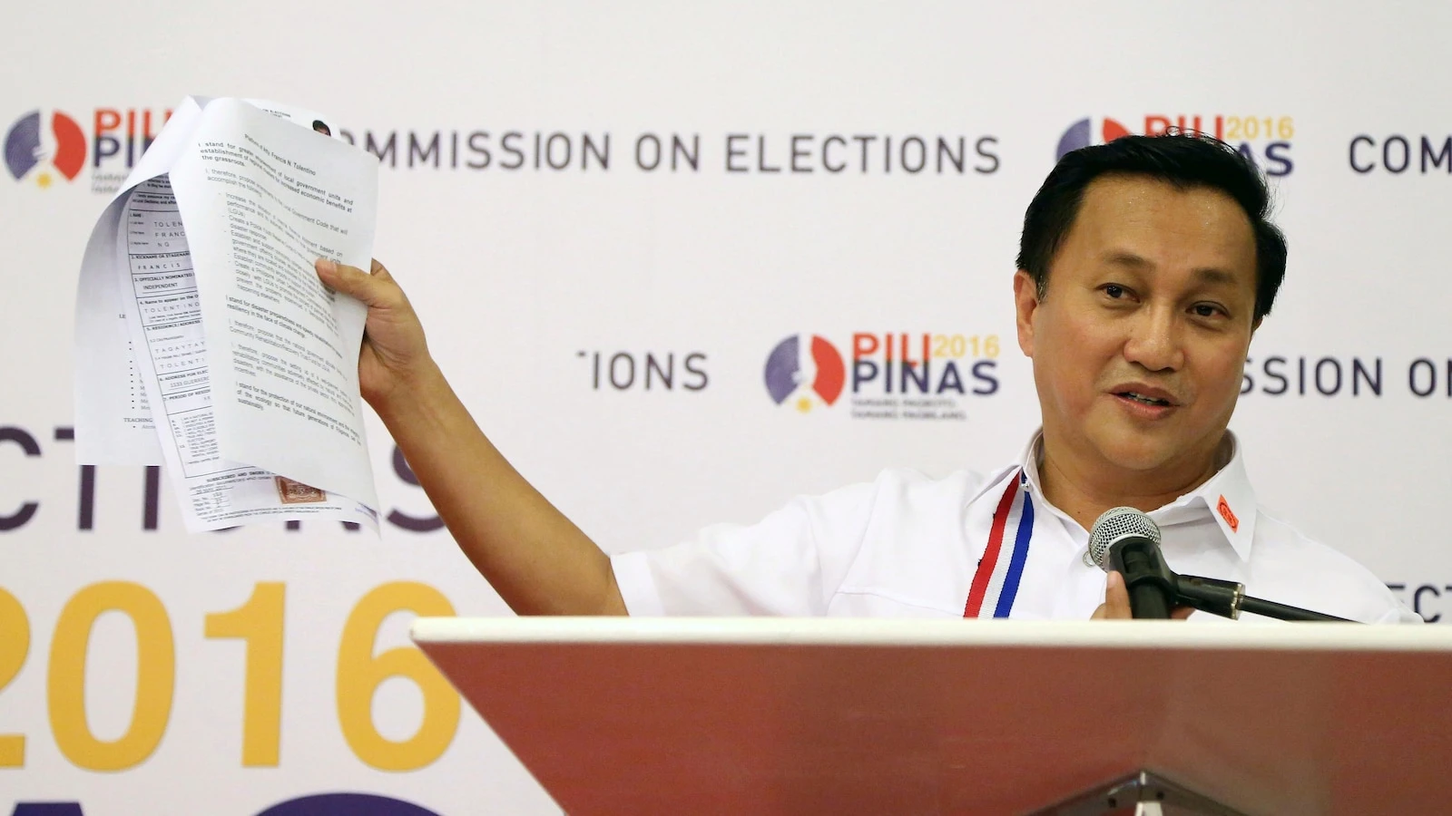 China sanctions former Filipino lawmaker over South China Sea claims
