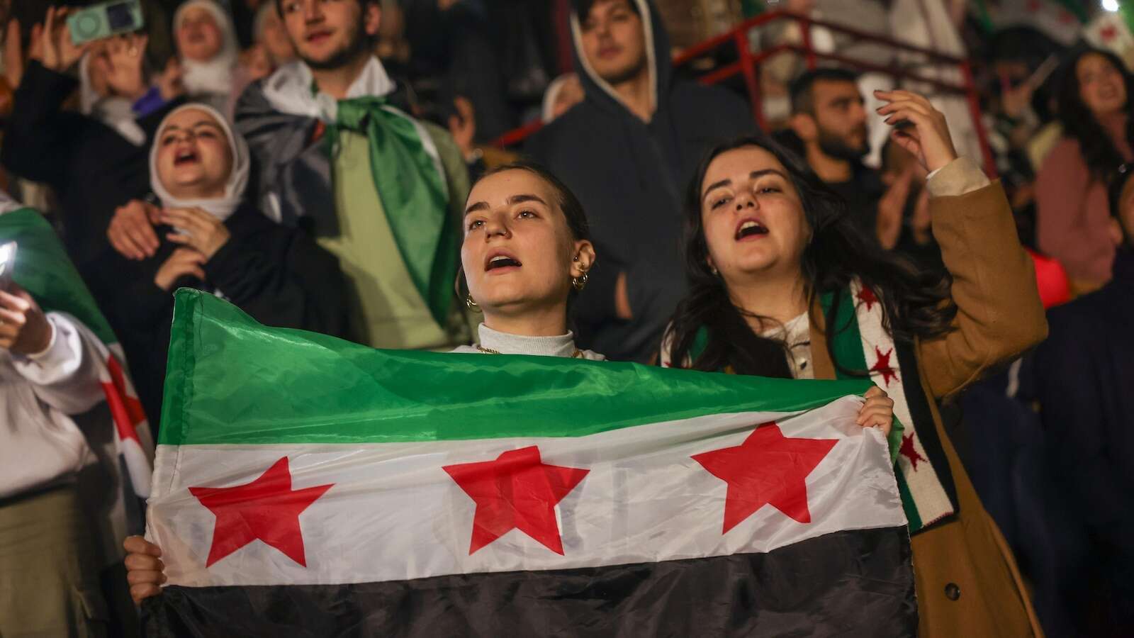 Syrians celebrate month since Assad’s overthrow with revolutionary songs in Damascus