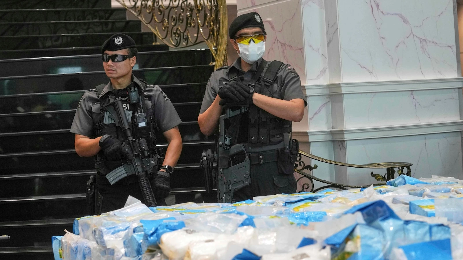Thai authorities seize more than 2 tons of crystal methamphetamine worth over $90.8 million