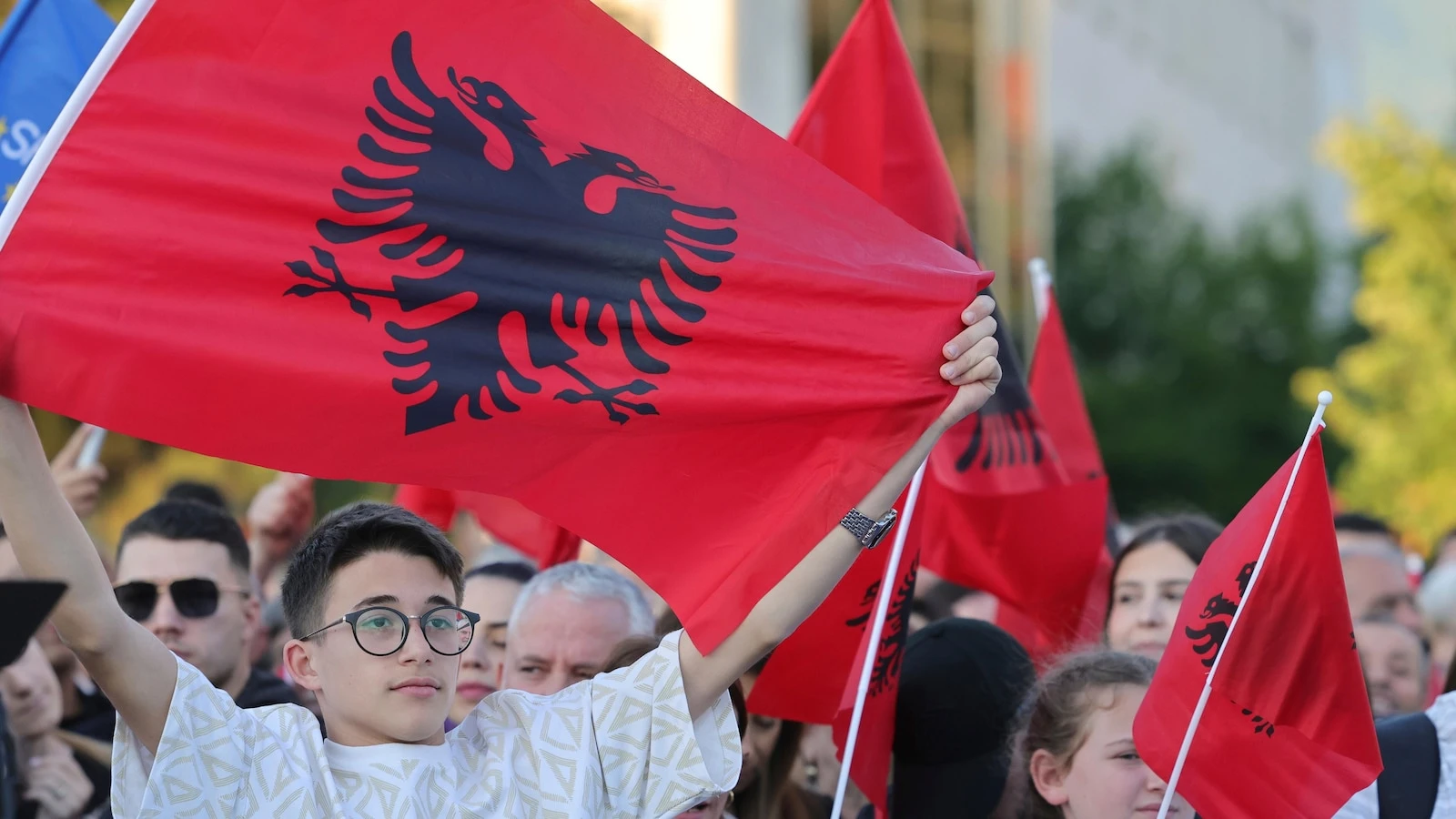 Albania's prime minister thanks voters for landslide win and pledges EU membership by 2030