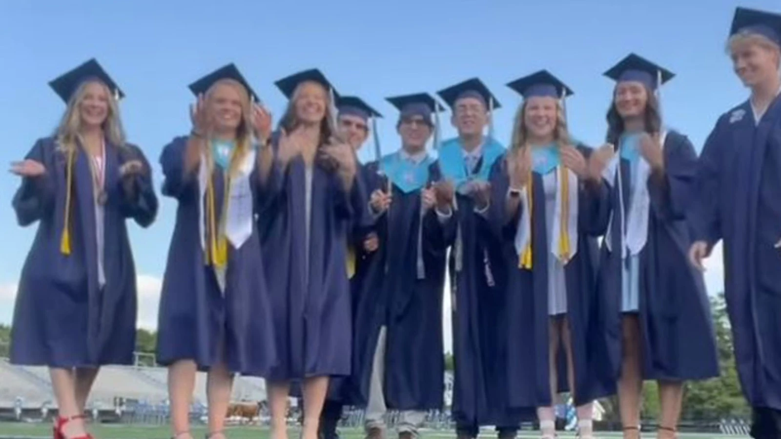 Viral graduation video shows how fast time flies: Here's how it was madeThe video shows the time between kindergarten and high school flying by.5/31/2024 04:05:00 EDT