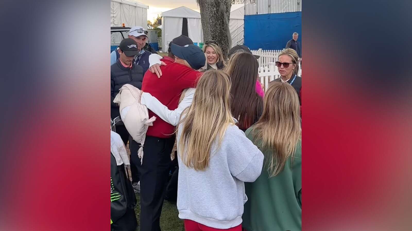 Tiger Woods and ex-wife share embrace at golf tournamentThe former couple were married from 2004 until 2010.12/24/2024 06:00:07 EST