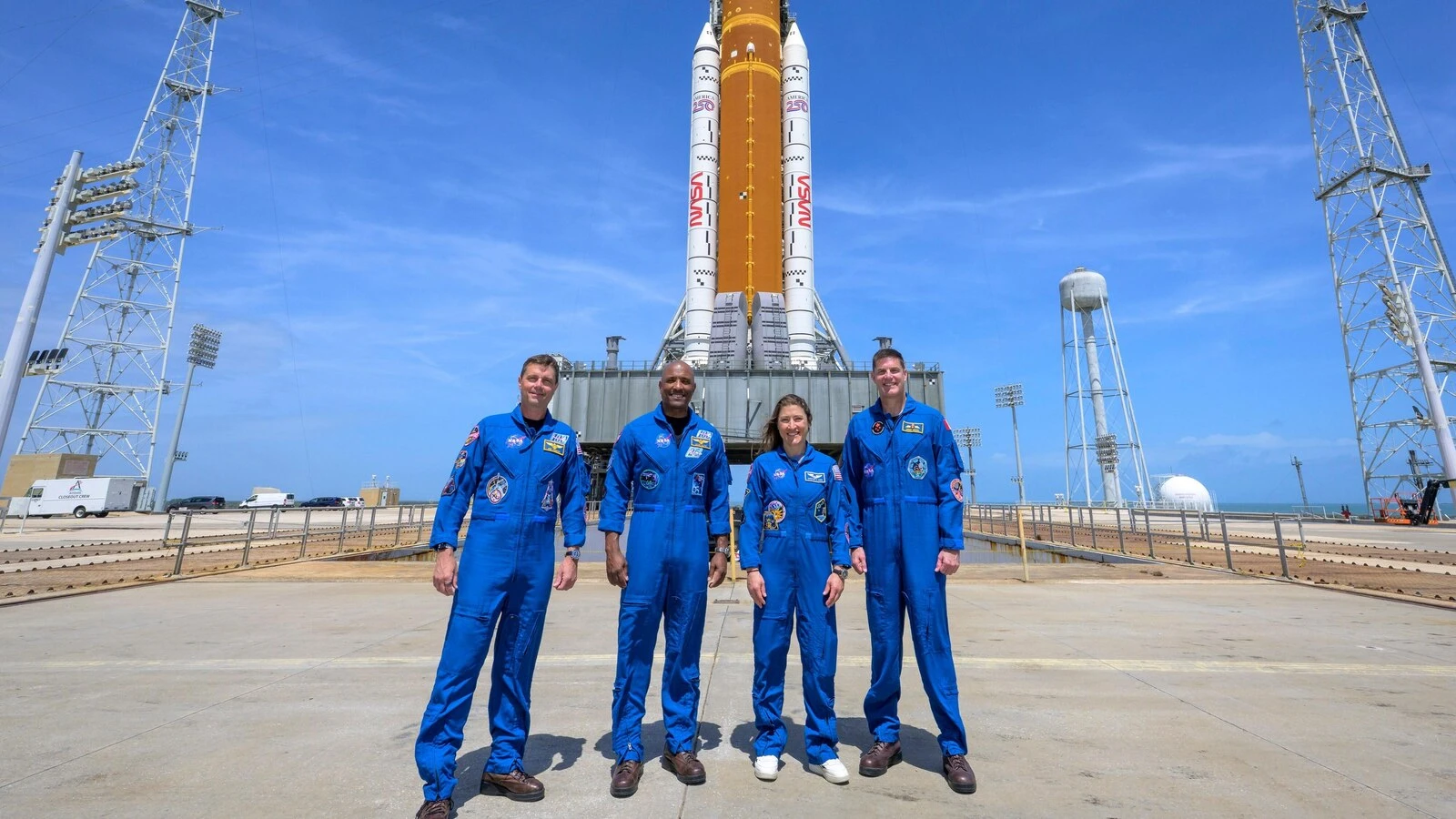 NASA begins the countdown for humanity's first launch to the moon in 53 years