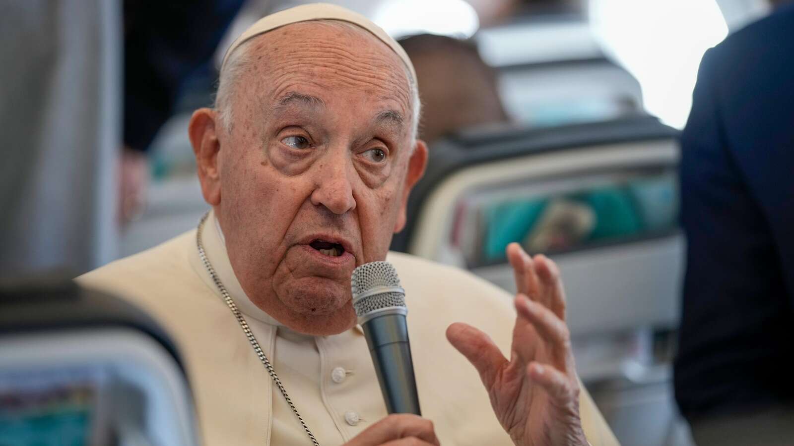 Pope Francis suggests Israel's actions in Gaza and Lebanon are disproportionate and immoral