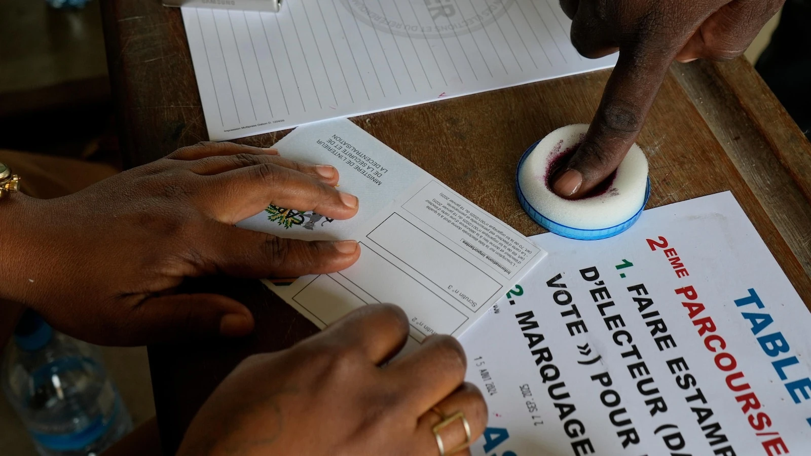 Gabon awaits results in its first legislative and local elections after the 2023 military coup