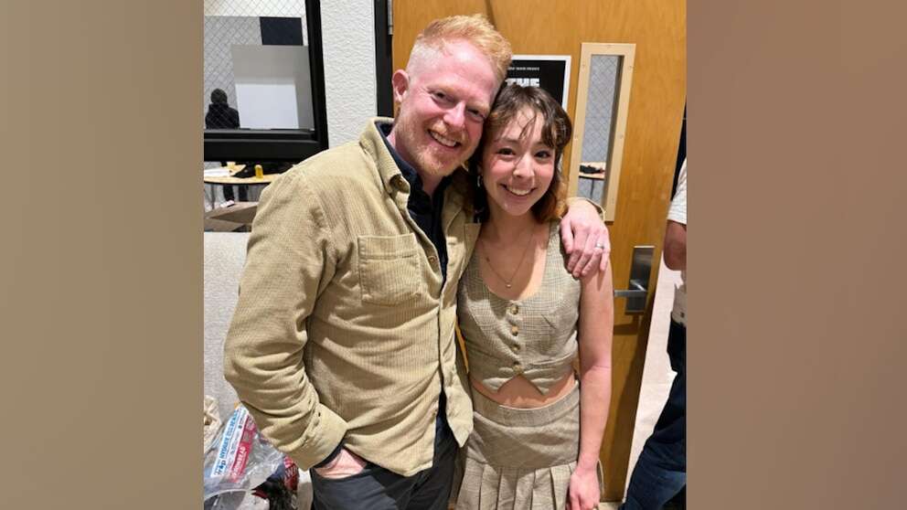 Jesse Tyler Ferguson reunites with 'Modern Family' daughter at her high school play