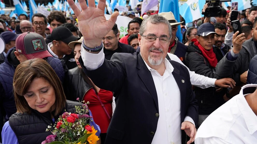 Prosecutors in Guatemala ask court to lift president-elect's immunity before inauguration