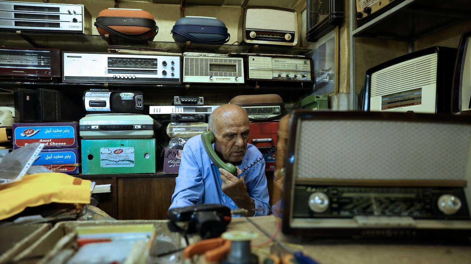 In Iran, the old-time US radio detective 'Johnny Dollar' returns to the airwaves