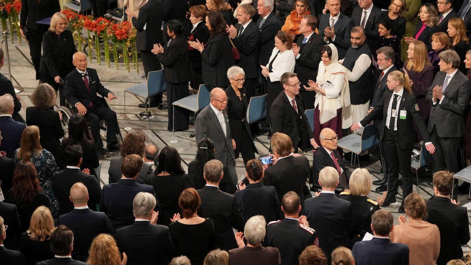 Japanese survivor of atomic bomb recalls its horrors in Nobel Peace Prize acceptance speech