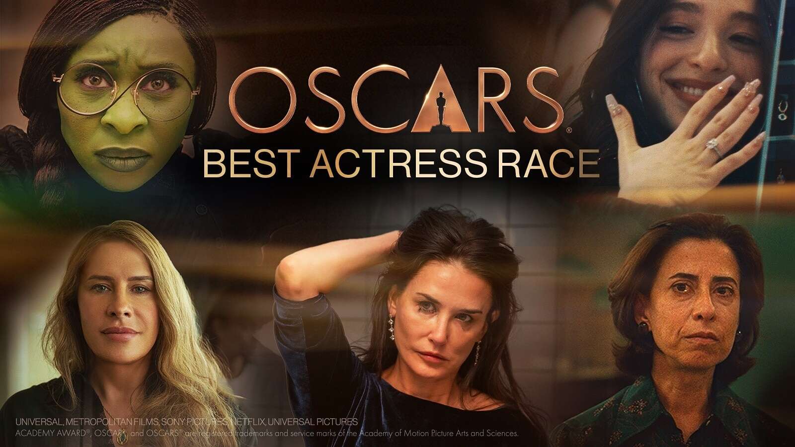 Inside the best actress race at 2025 Oscars