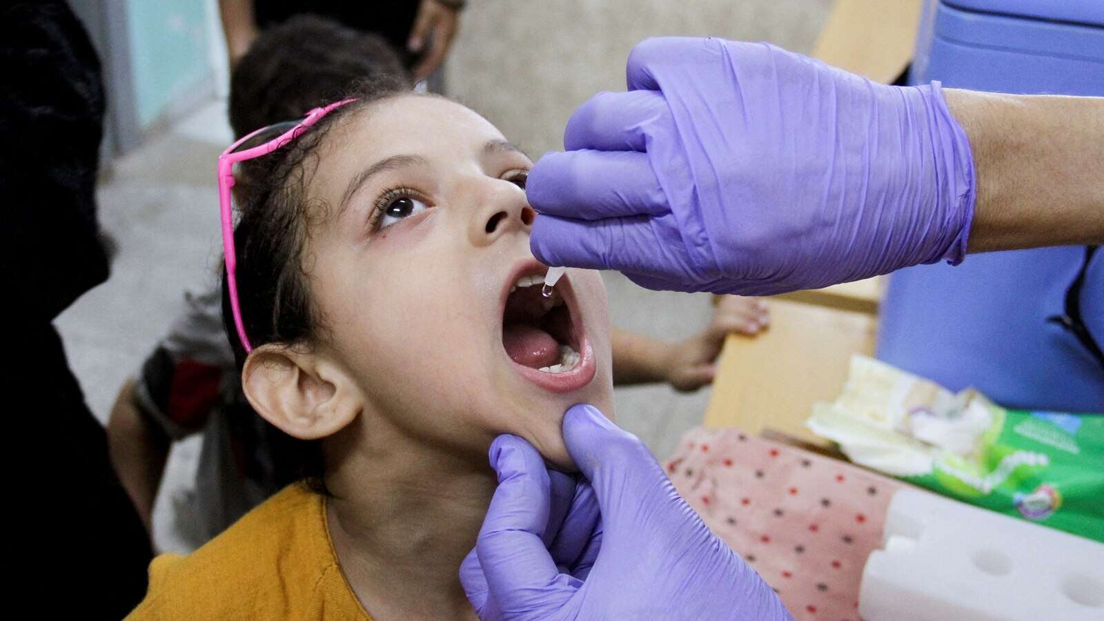 Polio vaccinations wrap up in Gaza, officials try to inoculate 90% of kids under 10