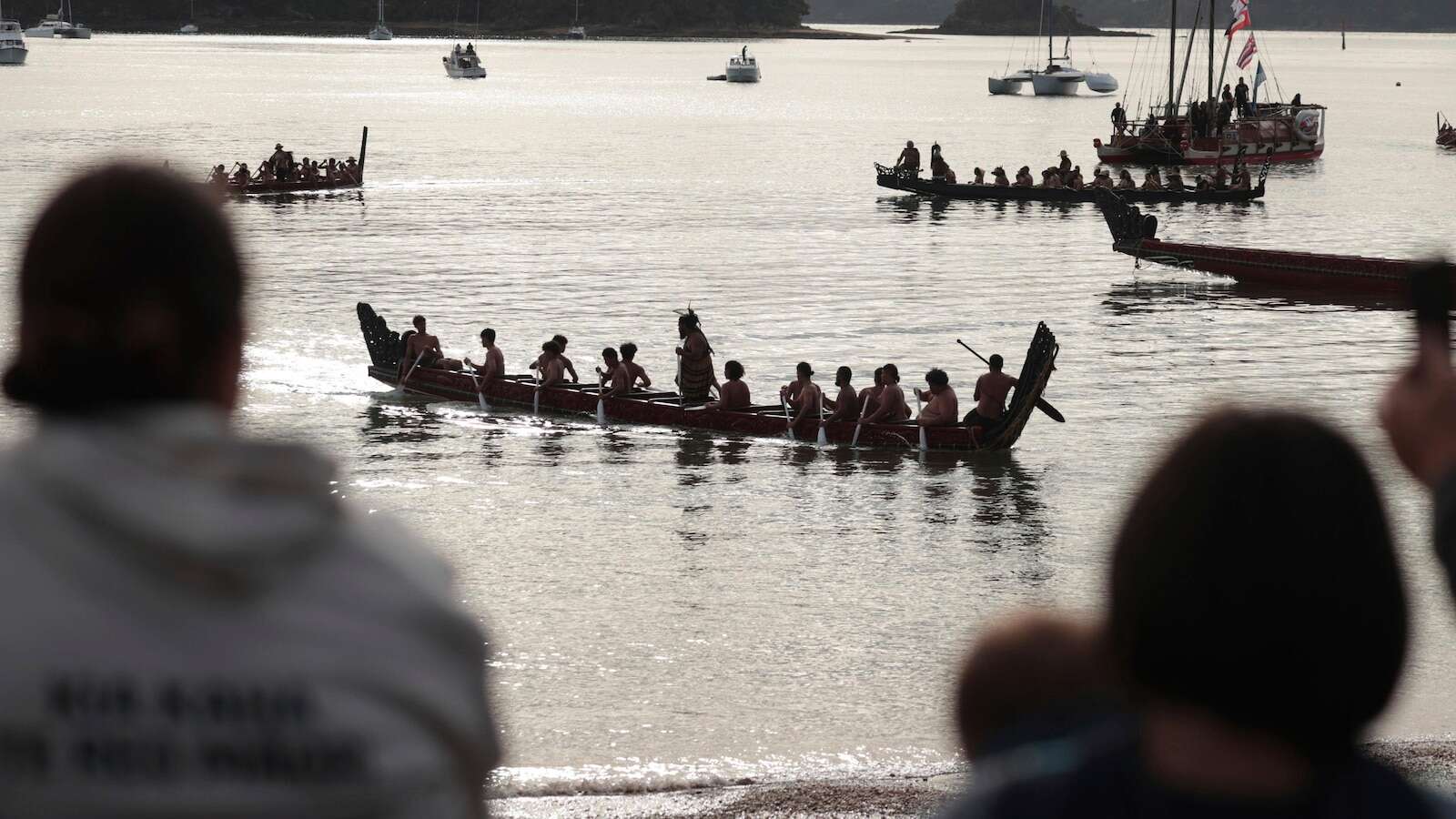 Protests and a New Zealand leader's absence overshadow a day marking the founding treaty with Māori