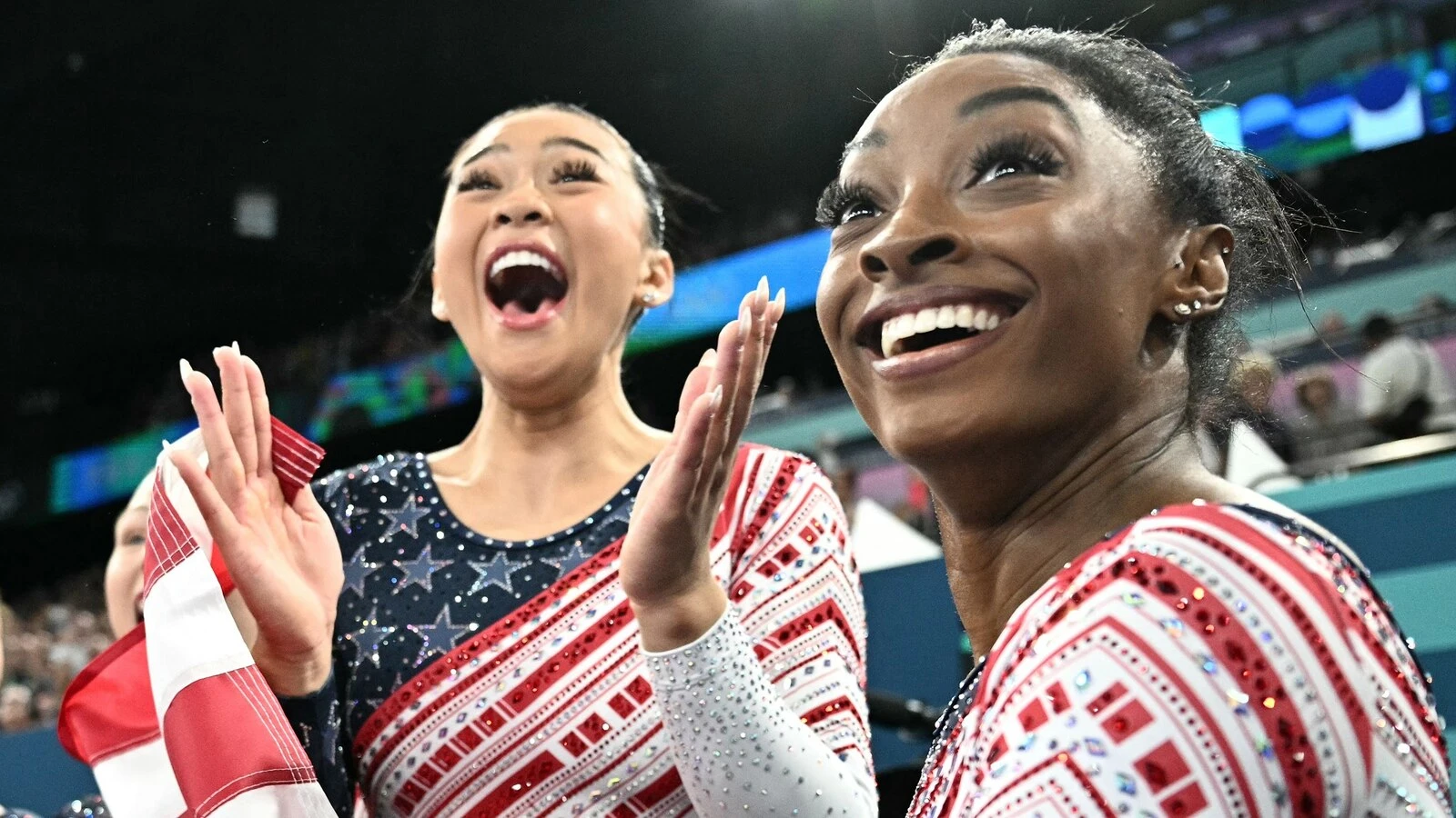Women's gymnastics individual all-around updates: Biles, Lee begin quest for goldSimone Biles and Sunisa Lee are both former gold medallists in the event.8/1/2024 12:21:46 EDT