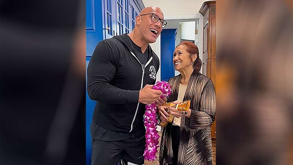 Dwayne Johnson makes mom cry with sweet song on her 75th birthday: Watch the video