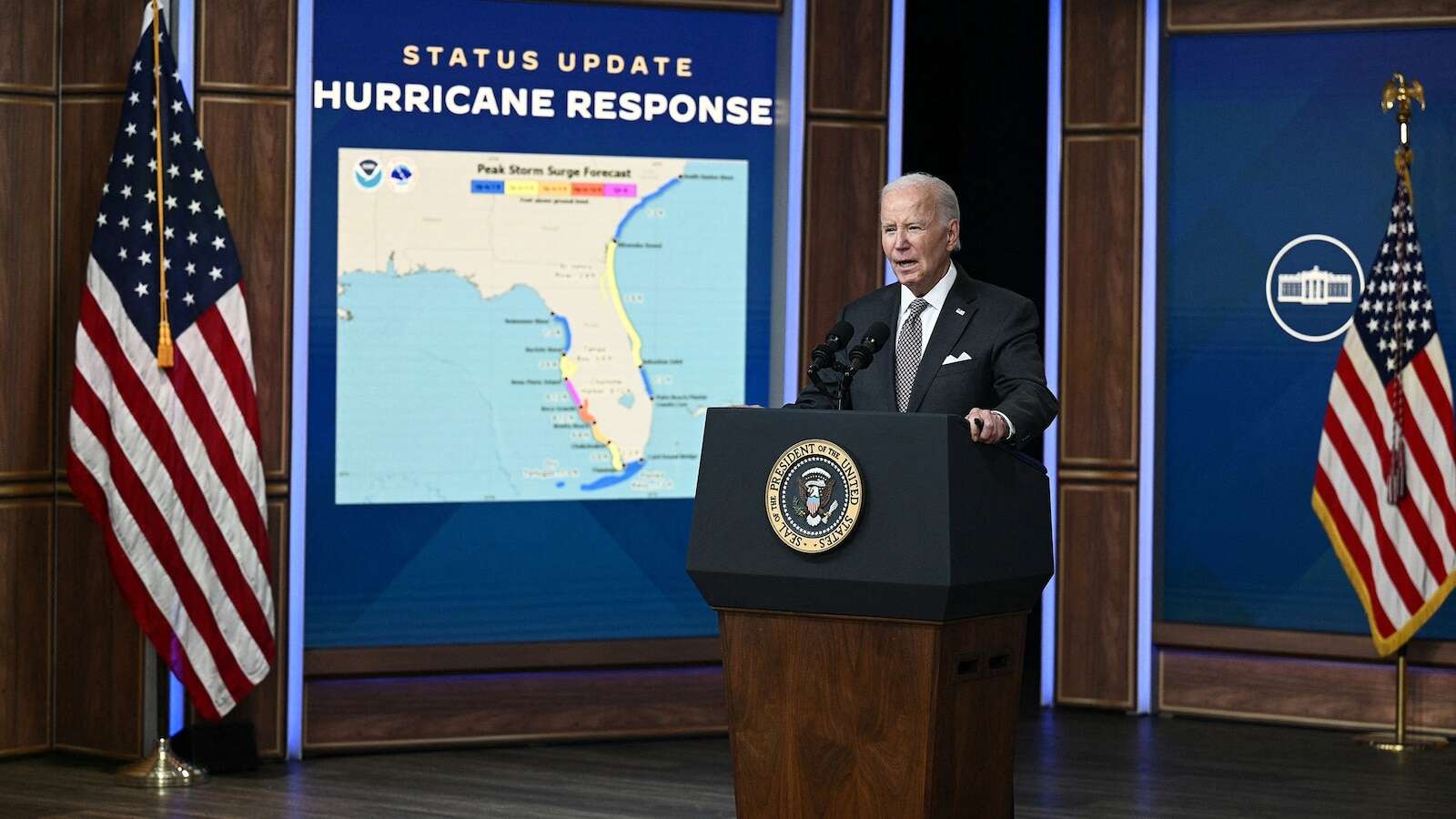 Biden rebukes Trump for misinformation about hurricane response: 'Get a life, man'