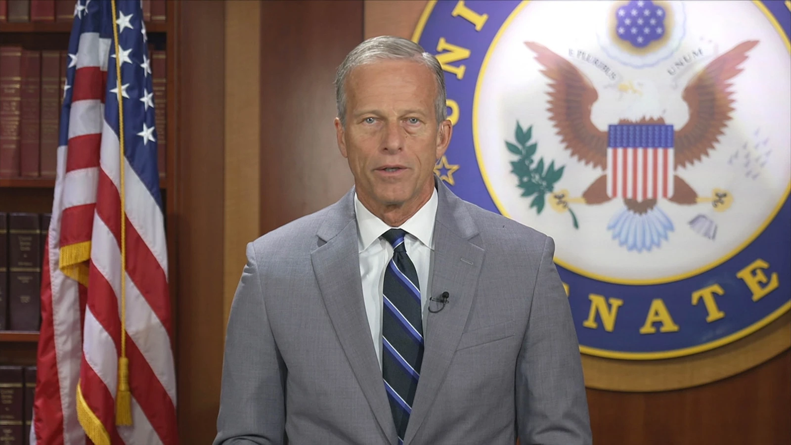 Senate Majority Leader Thune says furloughed federal workers will get back pay