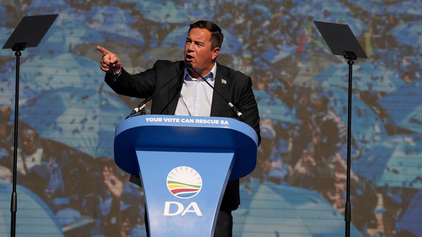 Conflict in South Africa's coalition government is 'not catastrophic,' says major party leader