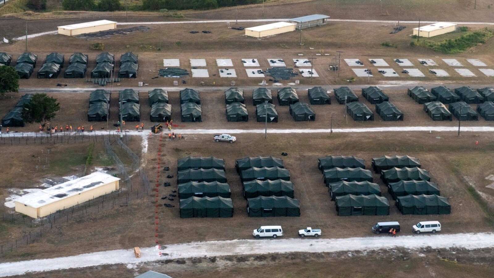 Satellite analysis shows rapid dash to house migrants at Guantanamo Bay