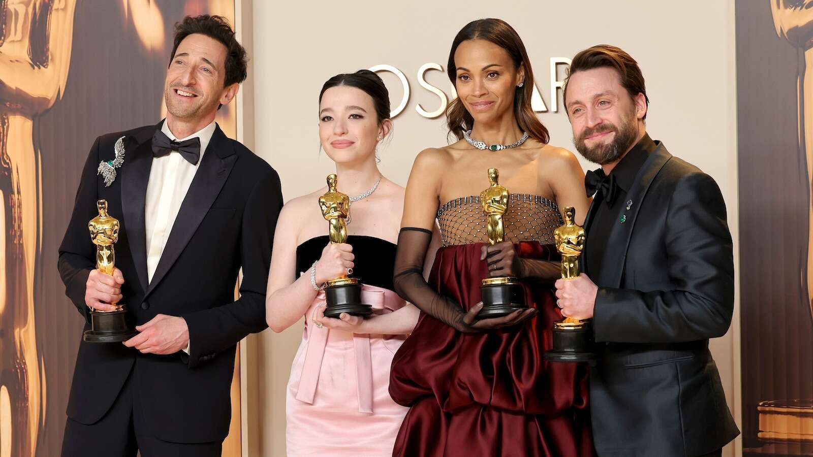 Backstage with Oscar winners Kieran Culkin, Zoe Saldana, Mikey Madison, Adrien BrodySee what this year's top winners had to say.23 minutes ago