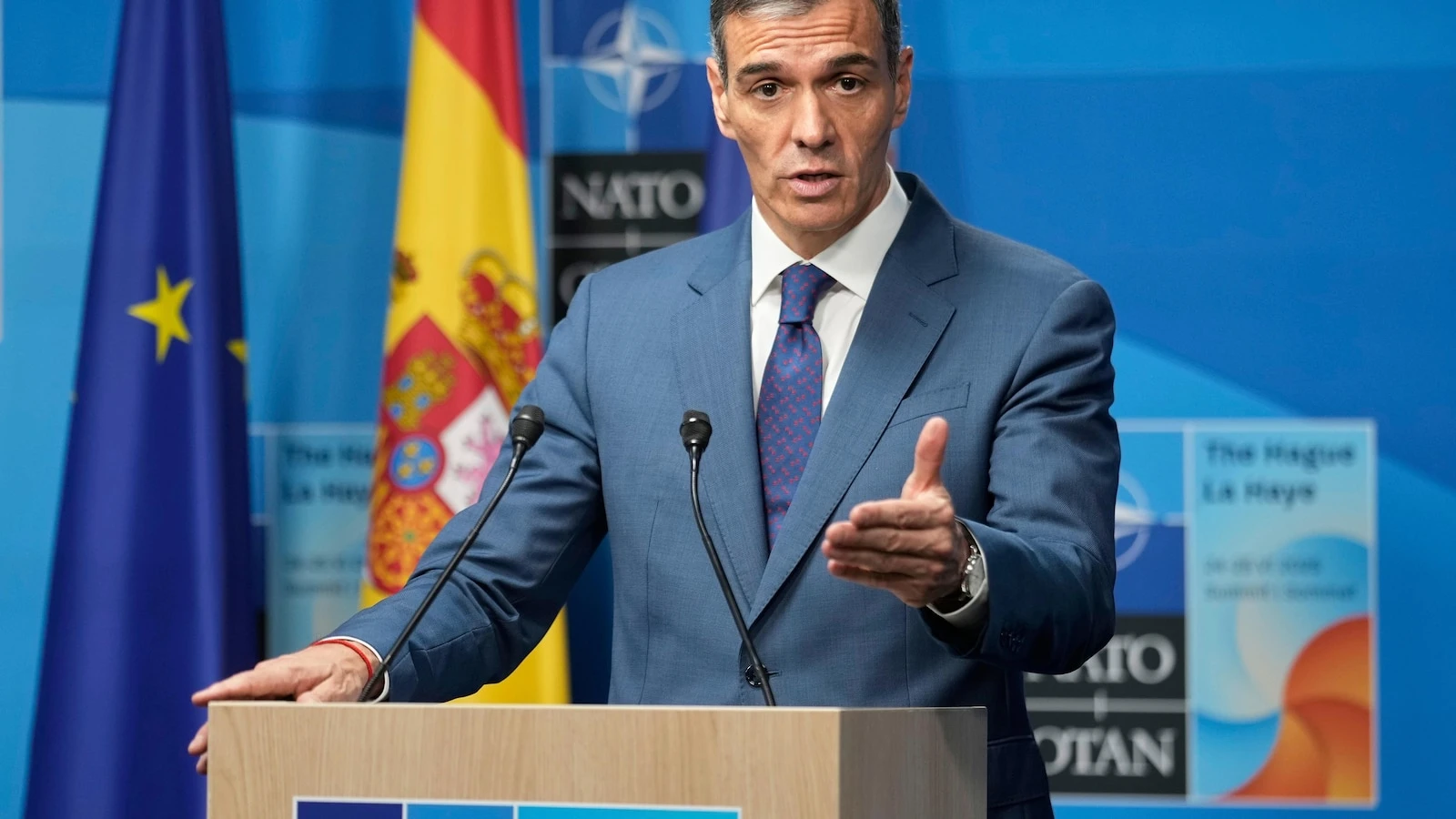 Spain's leader sticks by decision to break with NATO spending goal despite Trump tariff threats