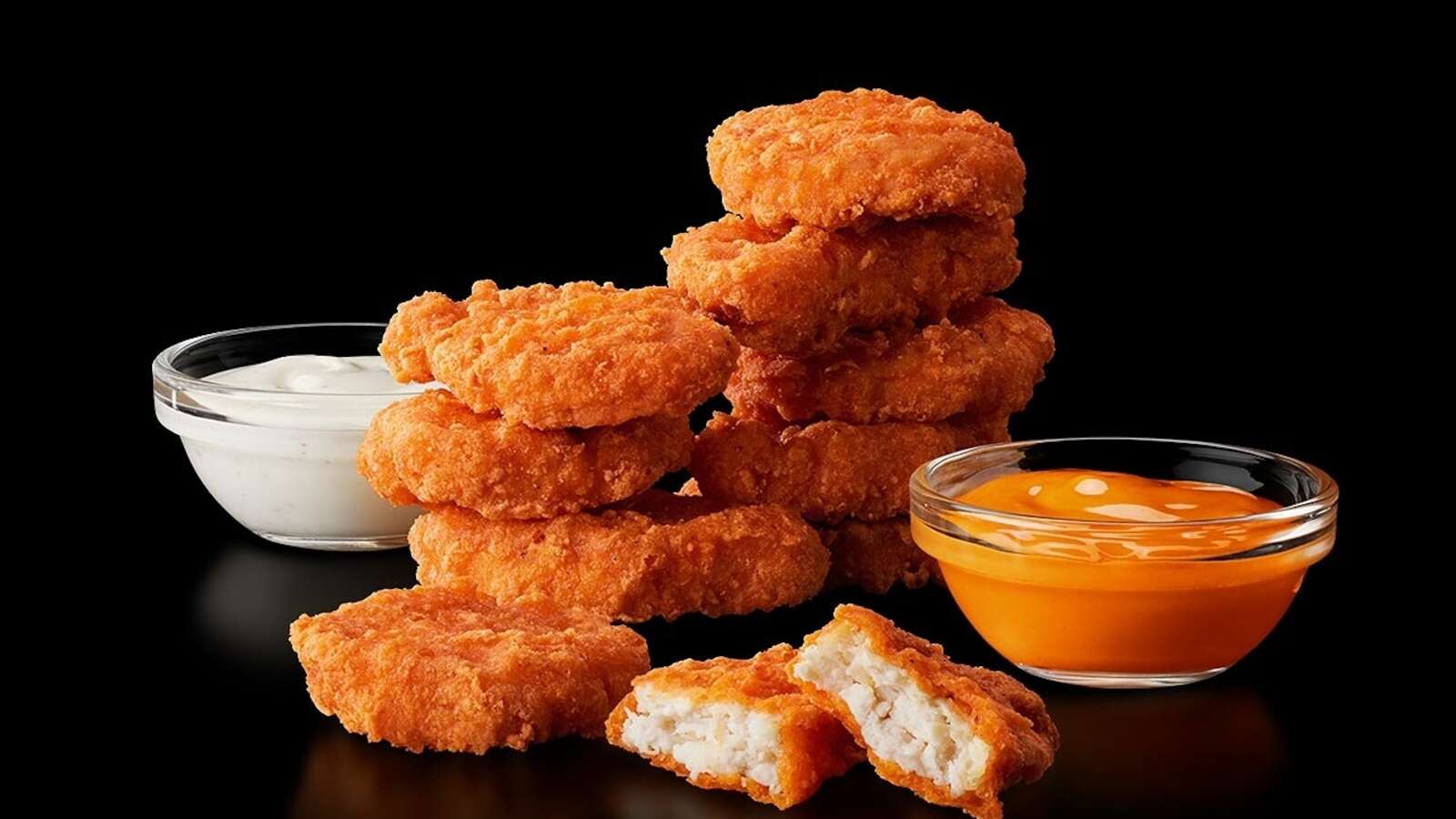 McDonald's confirms limited-time return of Spicy Chicken McNuggetsThe hot menu item fans clamor for is back at the Golden Arches.11/6/2024 10:41:33 EST