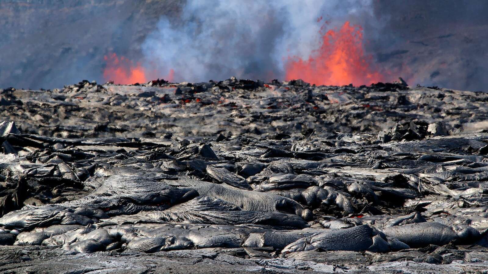 Kilauea, one of the world's most active volcanoes, is again spewing lava