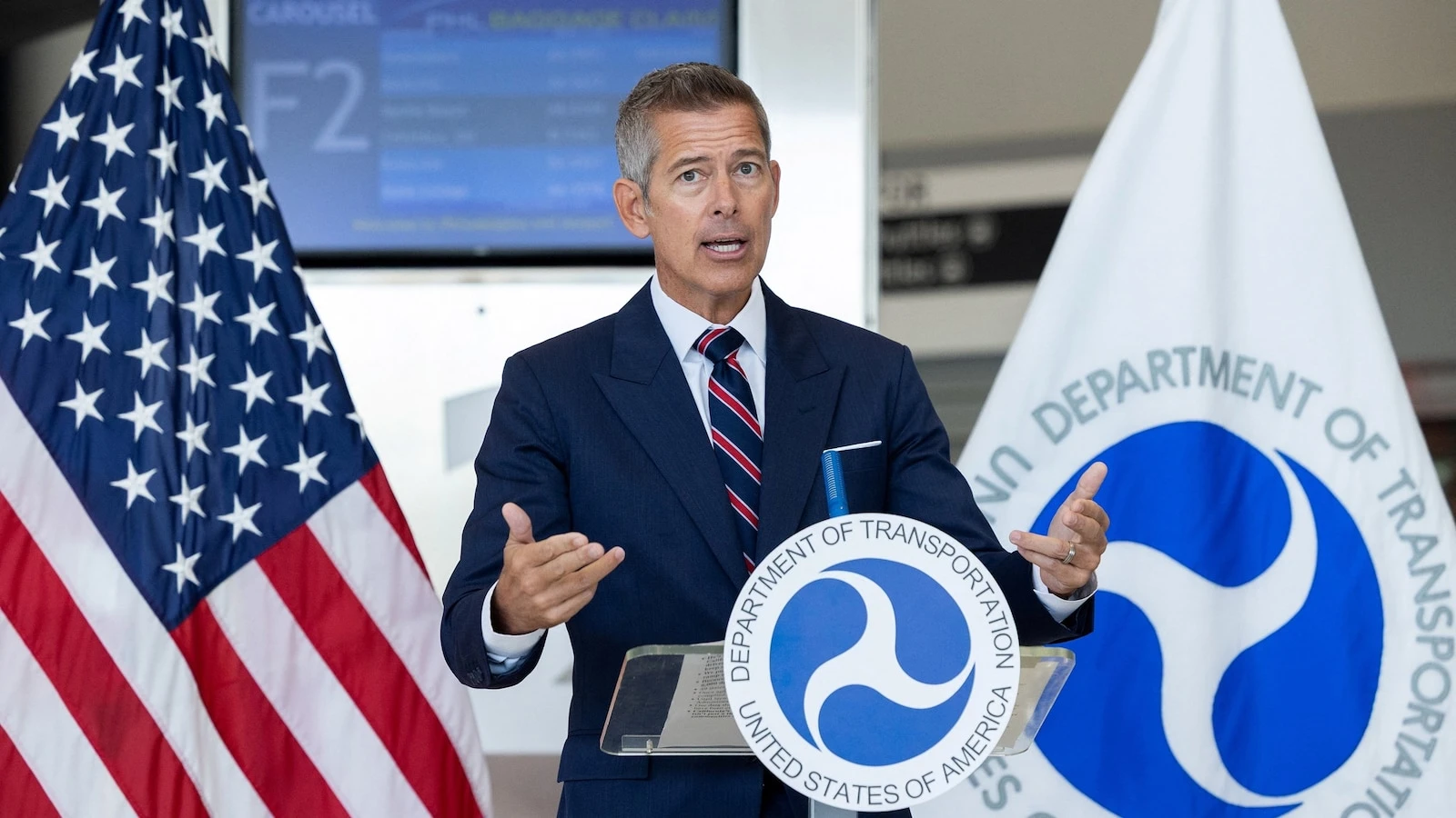 'We will delay, we will cancel' flights to ensure safety: Duffy on ATC issues