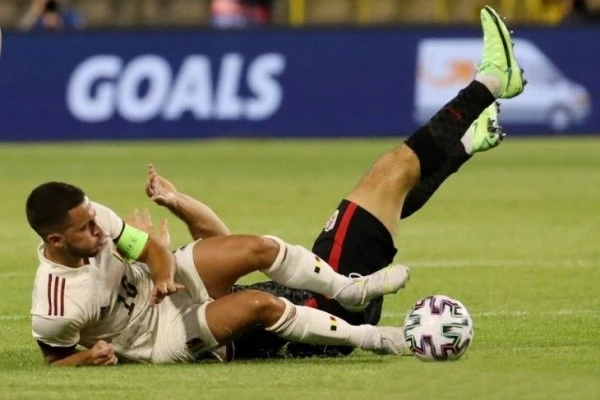 Siap Gempur Finlandia, Eden Hazard Abaikan Cedera Engkel