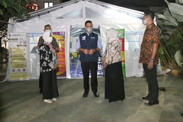 Anies: RSUD Kramat Jati Penuh, Lobi sampai Jadi Tempat Rawat Inap