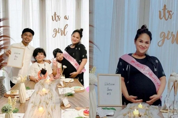 10 Momen Kejutan Baby Shower Istri Wendi Cagur Jelang Melahirkan