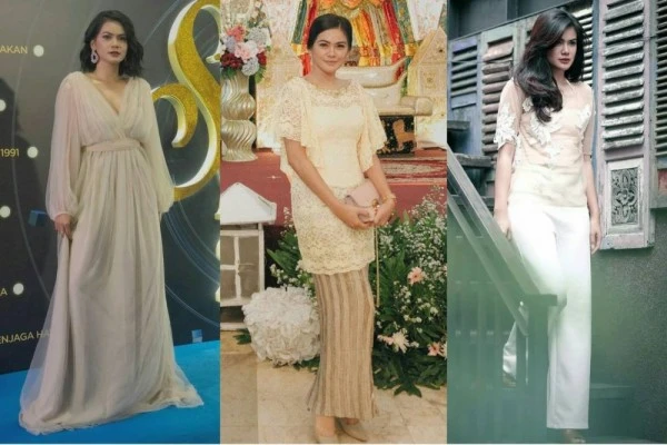 9 Inspirasi OOTD Kondangan ala Indah Indriana, Buatmu Tampil Elegan