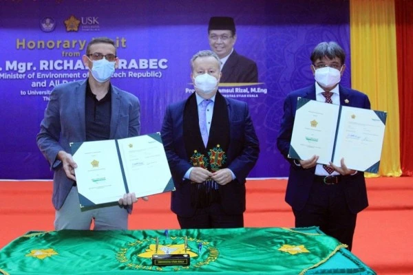 Kunjungan ke Aceh, Ini Harapan Menteri Lingkungan Hidup Republik Ceko