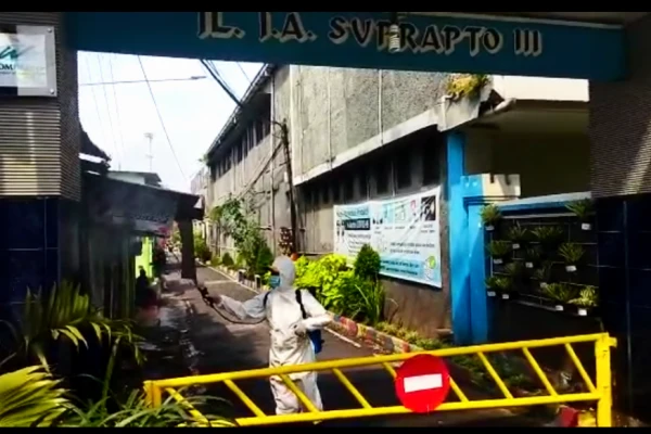 9 Orang Positif COVID-19, 9 RT di Kota Malang Didisinfeksi