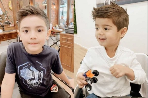 Calon Idola, 9 Potret Quenzino dan Zenecka Dua Putra Carissa Putri