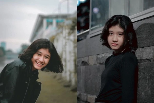 10 Potret Amel, Tiktoker Viral yang Disebut Mirip Nike Ardilla