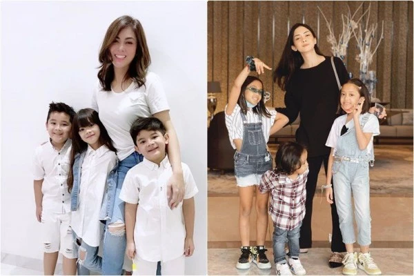 Masih Jadi Sorotan, 9 Adu Gaya Ririn Dwi Vs Dhena Frizzy Asuh 3 Anak
