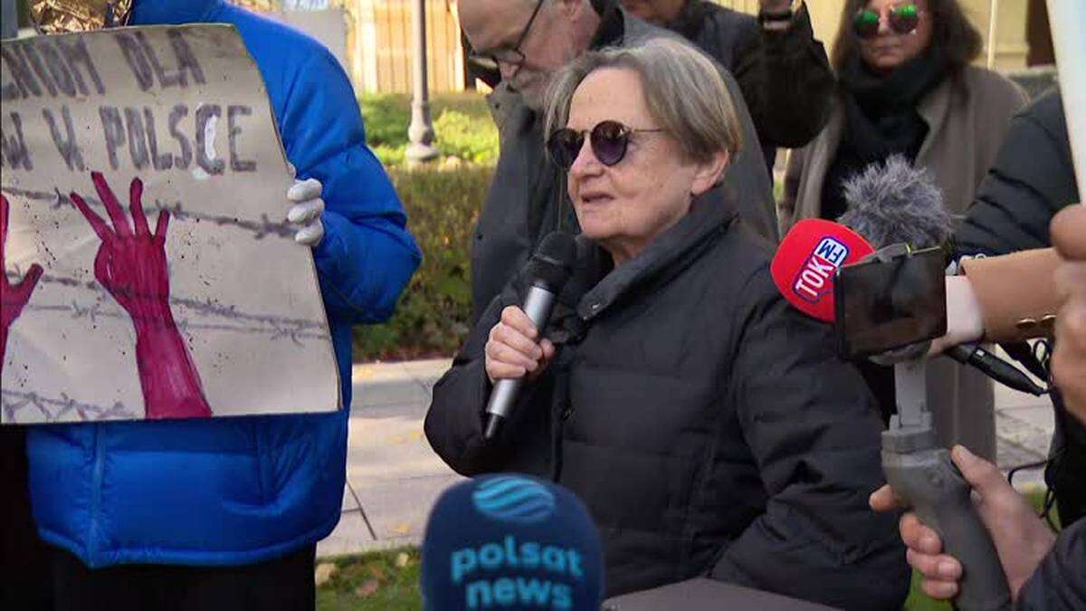 Agnieszka Holland krytycznie o rządzie. 