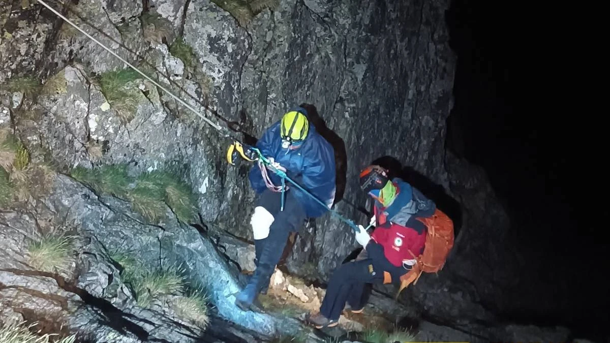 Nocna akcja ratunkowa w Tatrach. Trwała prawie 9 godzin