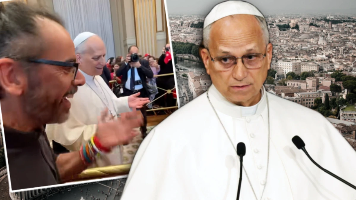Nagranie z papieżem podbija internet. Miliony wyświetleń
