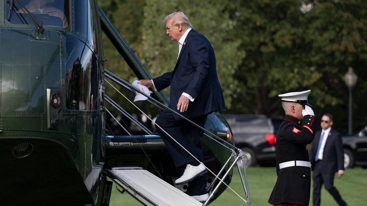 Planowano zamach na Trumpa? Akcja służb niedaleko lotniska