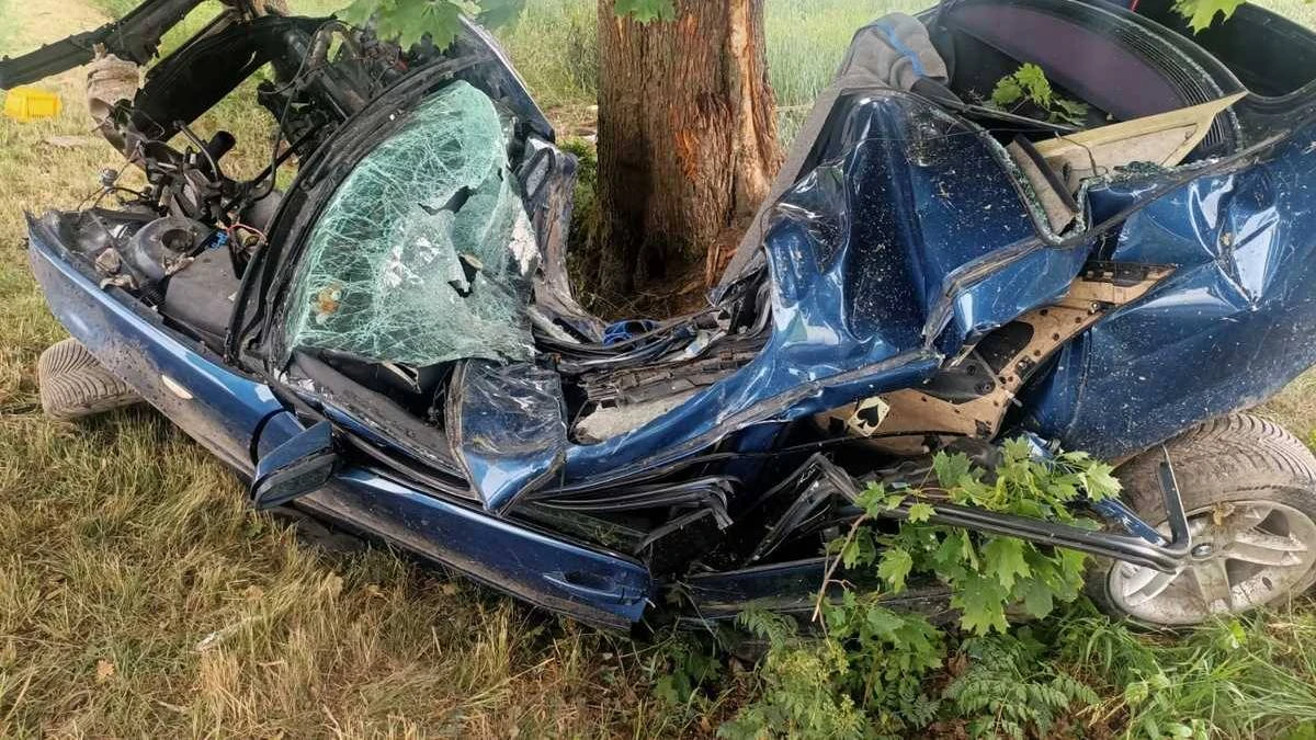 25-latek nie zapanował nad bmw. Tragedia pod Krasnymstawem